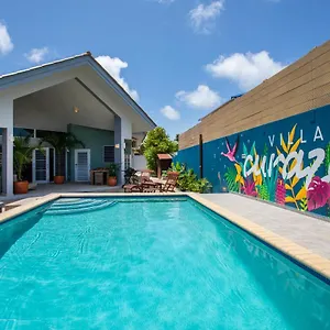 Villa Curazon Met Privézwembad Vlakbij Het Strand!, Jan Thiel